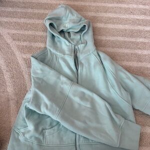 Lululemon Light Blue Hooded scuba